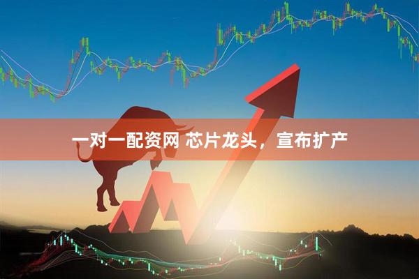 一对一配资网 芯片龙头，宣布扩产